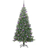 vidaXL - Kerstboom - Groen - 240 - cm - PVC