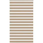 vidaXL Zebra Blind 120x200 cm stofbreedte 115,9 cm polyester zandbruin