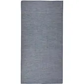 vidaXL Buitenkleed platgeweven 100x200 cm blauw