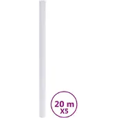 vidaXL Raamfolies mat PVC grijs