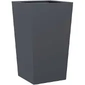 vidaXL Plantenbak 45x45x75 cm staal antracietkleurig