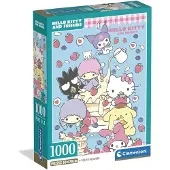 Clementoni Puzzle compact Hello Kitty 50 x 70 cm 1000 pièces