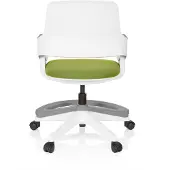 Hjh OFFICE Kinderdraaistoel KID FLEX, verstelbare bureaustoel voor kinderen met armleuningen, bekleding van stof