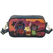 Loungefly Disney Stitch &amp; Angel Halloween Schoudertas