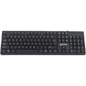Manhattan 179324 toetsenbord Kantoor USB QWERTZ Zwart