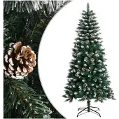 vidaXL - Kunstkerstboom - met - standaard - 120 - cm - PVC - groen