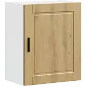 vidaXL Keukenbovenkast Porto bewerkt hout artisanaal eikenkleur