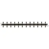 Busch H0f veldbaan rails 12305 Rechte rails 133.2 mm 2 stuk(s)