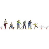 Noch 9 figurines dagriculteurs 36629