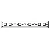 Striebel & John ED1P30 1988782 DIN-rail Staal 244 mm 30 stuk(s)