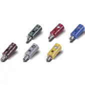 Conrad Modelspoorwegstekker 2,6 mm 100