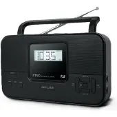 Muse Stereo Draadloze Radio | M-087 MB PLL | AUX-ingang | FM-radio | Koptelefoonuitgang