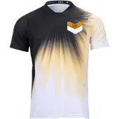 Kenny Indy Korte Mouw Jersey Wit / Rood || Maat: M