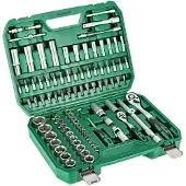 Stalco 94-delige Doppenset 1/2" & 1/4" - Complete Gereedschapskist