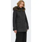 ONLY Onlblake Lange Parka Dames Grijs Xxl