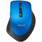 Asus WT425 Muis - Draadloos - Optisch - 6 knoppen - 1600 DPI - Blauw