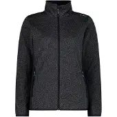 CMP - Women's Jacket 36H2686 - Fleecevest 34, zwart/grijs