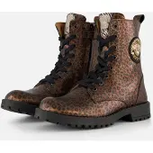 Develab Panterprint Veterboots bruin Leer Maat 28