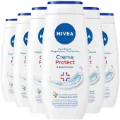 Nivea 6x Douchegel Creme Protect 250 Ml