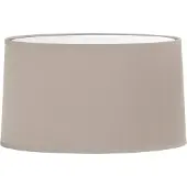 Astro , ovale lampenkap, conisch, van polykatoen, kleur: putty