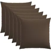 vidaXL Kussensloop 6 st HEERLEN Taupe 60 x 60 cm Stof