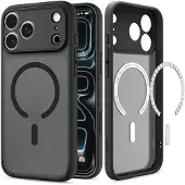 Spigen Ultra Hybrid MagSafe iPhone 18 Pro Hoesje Frost Zwart
