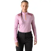 Helly Hansen Lifa Midweight Half Zip Merinowol Ski Ondershirt Dames