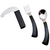 Amefa Able2 - Bestek vork gebogen linkshandig - Handvat 11,4 cm