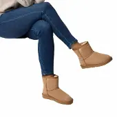 Seaside Montana Suede Wool Boots – Warme winterschoenen dames – Maat 38