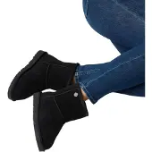 Seaside Montana Suede Wool Boots – Warme winterschoenen dames – Maat 41
