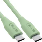 InLine 35892G, 2 meter, USB-C, USB-C, USB 2.0, 0,48 Gbit/s, groen
