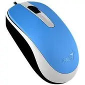 Genius DX-120 - souris - USB - Bleu océan
