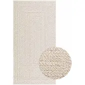 vidaXL Vloerkleed ZIZUR room binnen en buiten 80x150 cm jute look