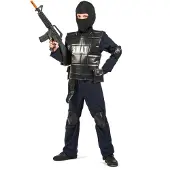Vegaoo - SWAT agent kostuum voor kinderen
