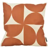 NOVÉE Sierkussen retro curve #3 | 45x45 cm | katoen/linnen