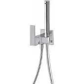 Tres Cuadro inbouw eenhendelkraan voor bidet Chroom 00612301