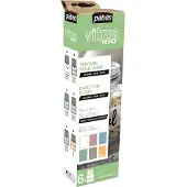 Pebeo Glasverf - 20 ml - glans - 6 stuks - pastel