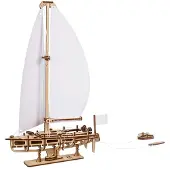 Ugears Puzzle 3D Modèles mécaniques Ocean Beauty Yacht Bois