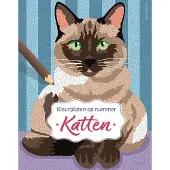 Deltas Kleurboek - Kleurplaten op nummer - katten