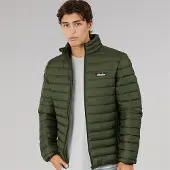 Ellesse Heren omak gewatteerde jas - Khaki