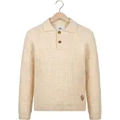 Koko Noko Jongens Poloshirt - Tapioca