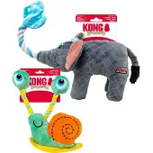 Kong bendeez slak oranje / groen 23x12,5x35,5 cm