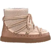 INUIKII Snowboots lichtbeige / cognac
