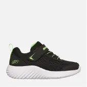 SKECHERS Peuter Jongens bounder quantarun sneakers - Zwart