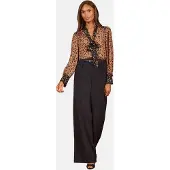 Love & roses Jumpsuit lichtbruin / zwart