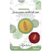 Aladine zegel wax stempel korenaar - creatieve stempelset multicolor.