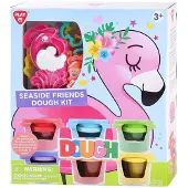 Playgo klei speelset kustdieren - 6 potjes zachte klei onderwater.