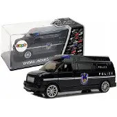 Lean Toys Politiewagen met Pull-Back, Licht & Geluid - Perfect Cadeau!