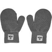 Hummel Handschoenen donkergrijs / wit