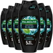 Palmolive 6x Men Intense Douchegel 5in1 Ice Blast 250 ml